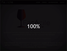 Tablet Screenshot of facecile.com